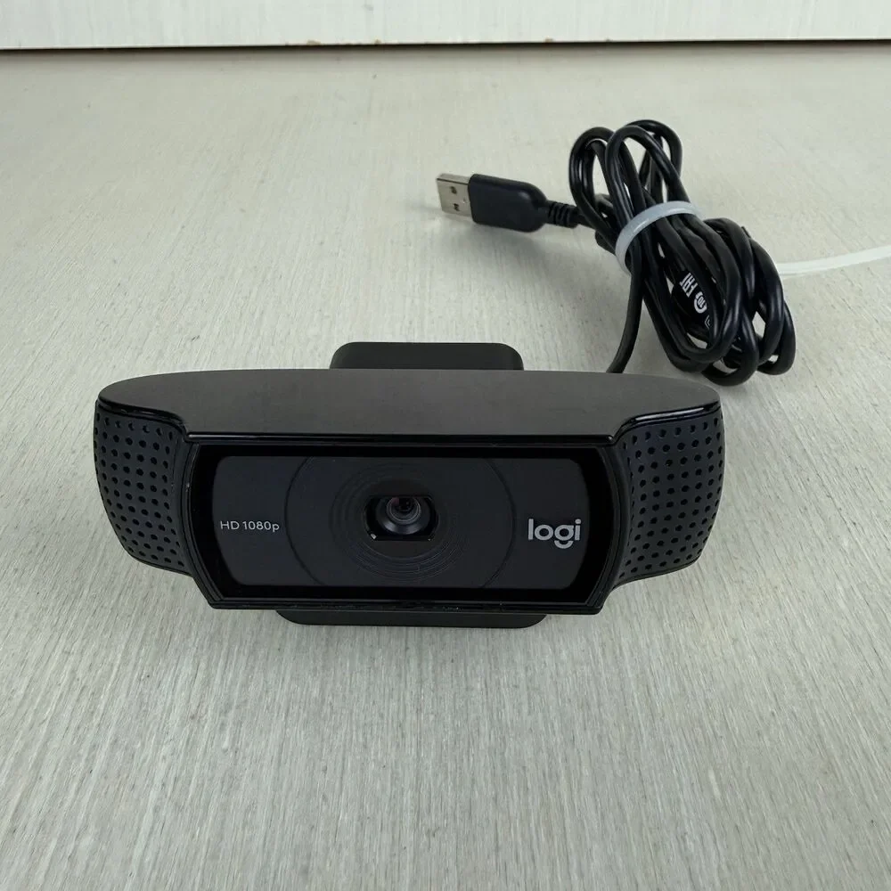 Logitech Webcam C920 HD 1080p USB V-U0028 Black Tested